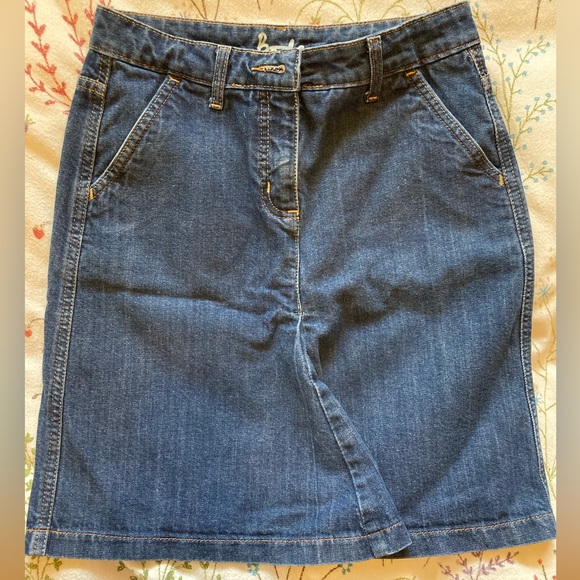 Boden denim skirt • UK brand • US Size 4 • EUC • beautifully made skirt - Picture 11 of 11